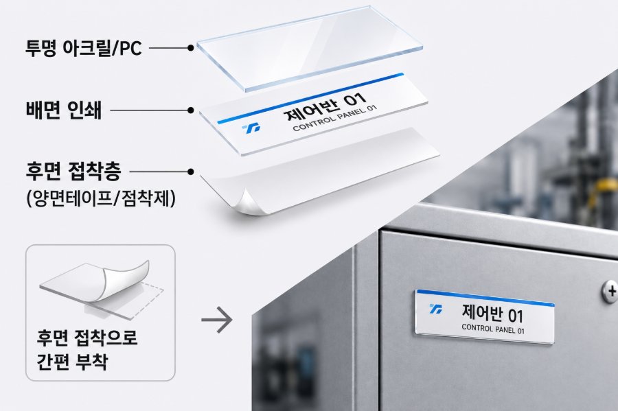 배면 인쇄 기술 도식
