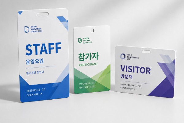 별사이즈 사원증