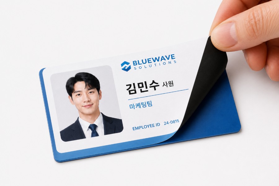 스티커 사원증
